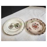 (2) Vtg Ashtrays