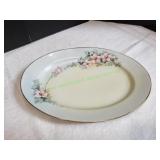 Vtg J&C Bavaria Blue Oval German Platter, C1902