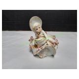 Vtg Lefton Bloomer Girl Figurine