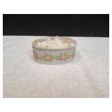 Vtg Lefton The Cristopher Collection Trinket Box.