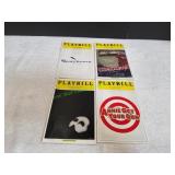 (4)Play Bills from Music Hall at Fair Park,