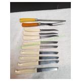 Vtg Quikut Steak Knives