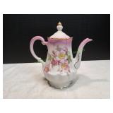 Imperial Germany Hand Decorated Coffee Pot