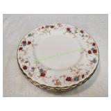 (8) Minton Ancestral S-376 Salad Plates