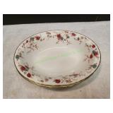 (2) Minton Ancestral S-376 Oval Serving Bowls