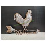 Metal Farmhouse Welcome Dï¿½cor