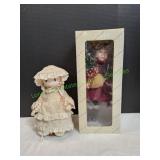 Precious Moments Doll w/ Porcelain Doll