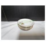 (6) Vtg 6" Krister Germany Bread Plates