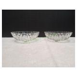 (2)Vtg Anchor Hocking Dispassion Glass Berry