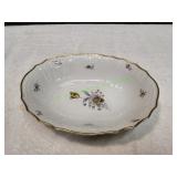 Vtg Hutschenreuther Saxony Oval Serving Bowl