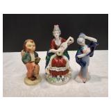 (3) Vtg Porcelain Figurines