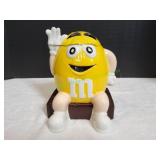 Vtg Yellow M&M Cookie Jar