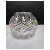 5" Crystal Rose Vase