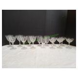 Vtg Etched Goblets & More