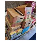 Stack of Household Good Box Lots