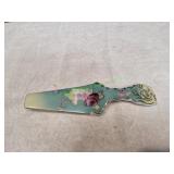 Vtg 1898 China Co Porcelain Pie / Cake Server