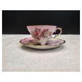 Imperial Germany Hand Decorated Cup & Saucer
