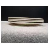 (8) Cavalier Ironstone Blue Onion Dinner Plates