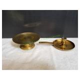 Brass Candlestick Holder & Pedestal Candle Holder