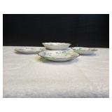 Blue Garland Bavaria Germany Saucer, Bowl & More