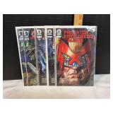 (5) Predator vs Judge Dredd vs Aliens Comics (5) Predator vs Judge Dredd vs Aliens Comics