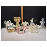 Vtg Ceramic Figurines, Teapots & More Vtg Ceramic Figurines, Teapots & More