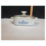 Vtg Blue Corning Ware Cornflower Baking Dish Vtg Blue Corning Ware Cornflower Baking Dish