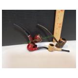 (4) Vtg Pipes (4) Vtg Pipes