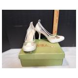 Paprika High Heels, White Onion Style, Sz 8.5 Paprika High Heels, White Onion Style, Sz 8.5