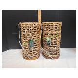 (2) Vietnam Hyacinth Lamp (2) Vietnam Hyacinth Lamp