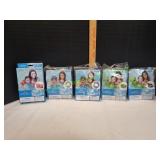 (4) Sun & Sky Swim Rings w/ (1) Arm Bands (4) Sun & Sky Swim Rings w/ (1) Arm Bands