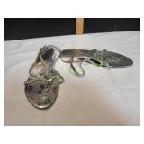 Roca Wear Alisha Silver Sandals, Sz 9 Roca Wear Alisha Silver Sandals, Sz 9