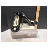 Delicious High Heels, Black Again-S Style, Sz 8.5 Delicious High Heels, Black Again-S Style, Sz 8.5