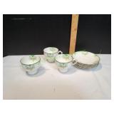 Wellington China Teacups w/ Saucers Wellington China Teacups w/ Saucers