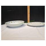 Vintage Fine China Serving Bowl & Platter Vintage Fine China Serving Bowl & Platter