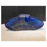Vtg Blown Glass Vase Vtg Blown Glass Vase