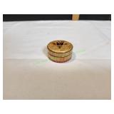 Vtg Handcrafted Bamboo Trinket Box Vtg Handcrafted Bamboo Trinket Box
