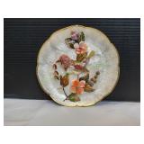 Vtg Philippines Capiz Shell Seashell Bird Wall Vtg Philippines Capiz Shell Seashell Bird Wall