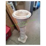 36" Stone-Finished FRP Garden Planter 36" Stone-Finished FRP Garden Planter