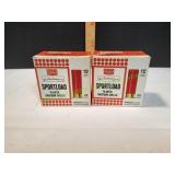 (2)Sears Ted Williams Sportload 12ga Shells, 25ct (2)Sears Ted Williams Sportload 12ga Shells, 25ct