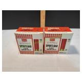 (2)Sears Ted Williams Sportload 12ga Shells, 25ct (2)Sears Ted Williams Sportload 12ga Shells, 25ct