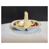 Heritage Divided Serving Bowl w/ Handle Heritage Divided Serving Bowl w/ Handle