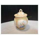Vtg Ceramic Lidded Jar Vtg Ceramic Lidded Jar