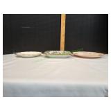 (3) Vtg Plates (3) Vtg Plates