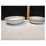 Vintage Fine China Serving Bowls & Soup Bowls Vintage Fine China Serving Bowls & Soup Bowls