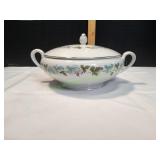 Vintage Fine China Covered Serving Dish Vintage Fine China Covered Serving Dish