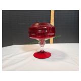 Vtg Cranberry Compote Vtg Cranberry Compote