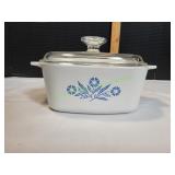 Vtg Blue Corning Ware Cornflower Baking Dish Vtg Blue Corning Ware Cornflower Baking Dish