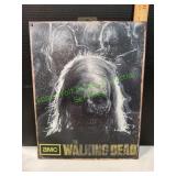 The Walking Dead Metal Sign The Walking Dead Metal Sign