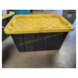 27gal HDX Tough Tote w/ Lid 27gal HDX Tough Tote w/ Lid